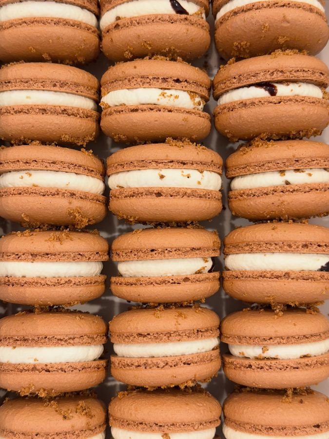 S’mores macarons